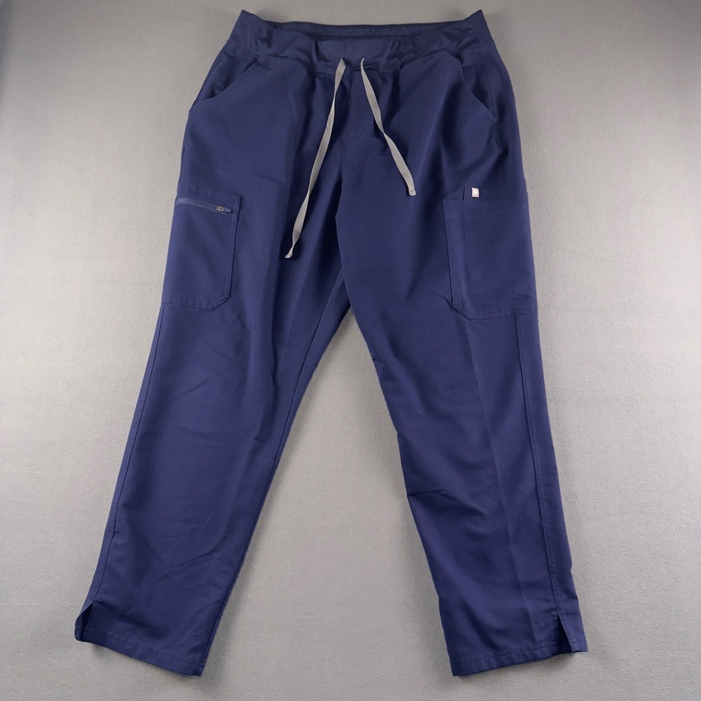 Figs Technical Collection HW Yola High Waisted Scrub Pants Navy XXL W22SW2013